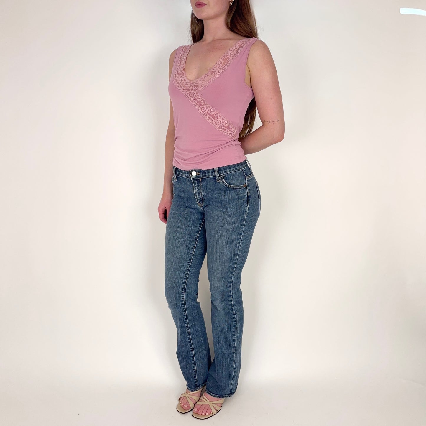 2000s Pale Pink Tank - M/L