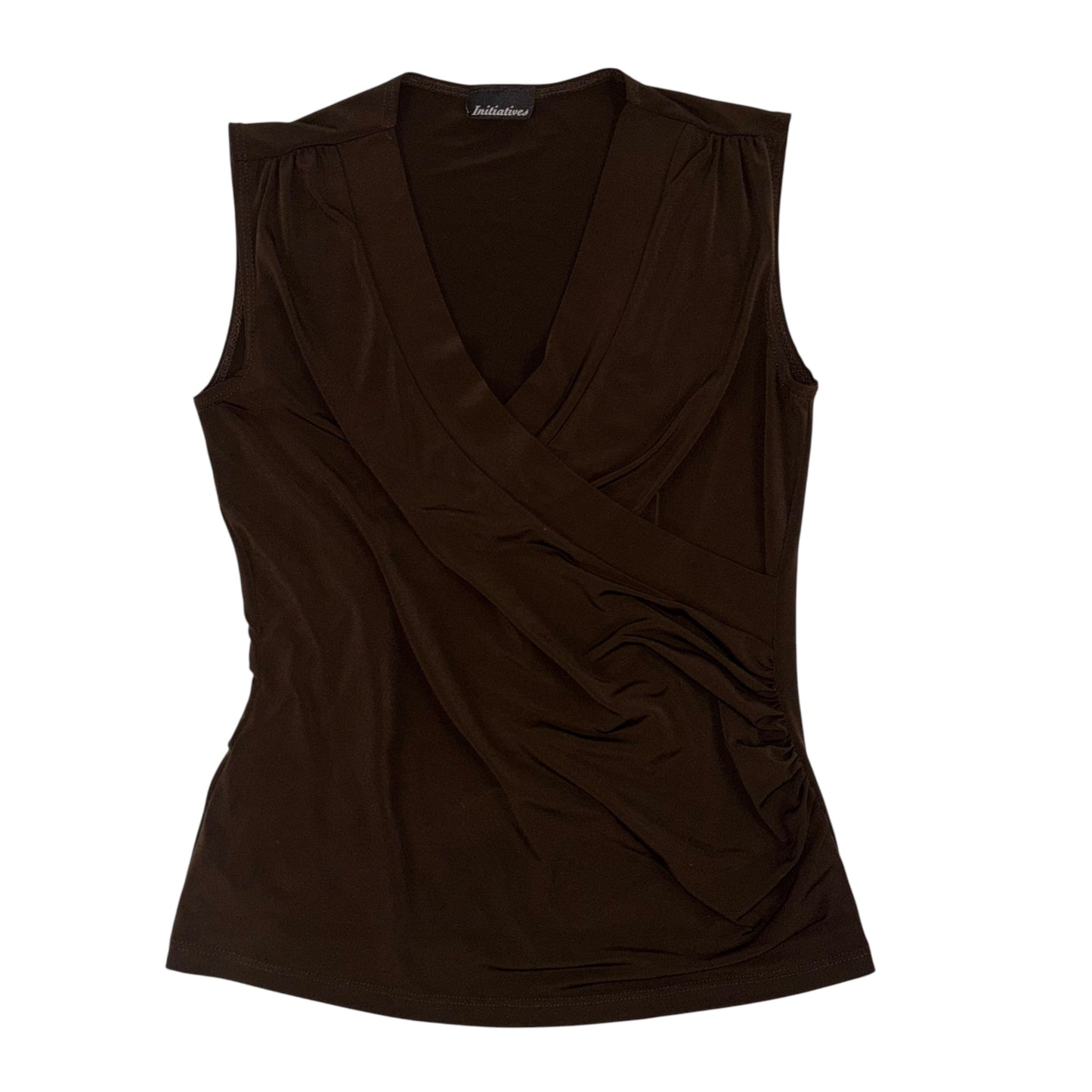 2000s Chocolate Brown Top - M/L