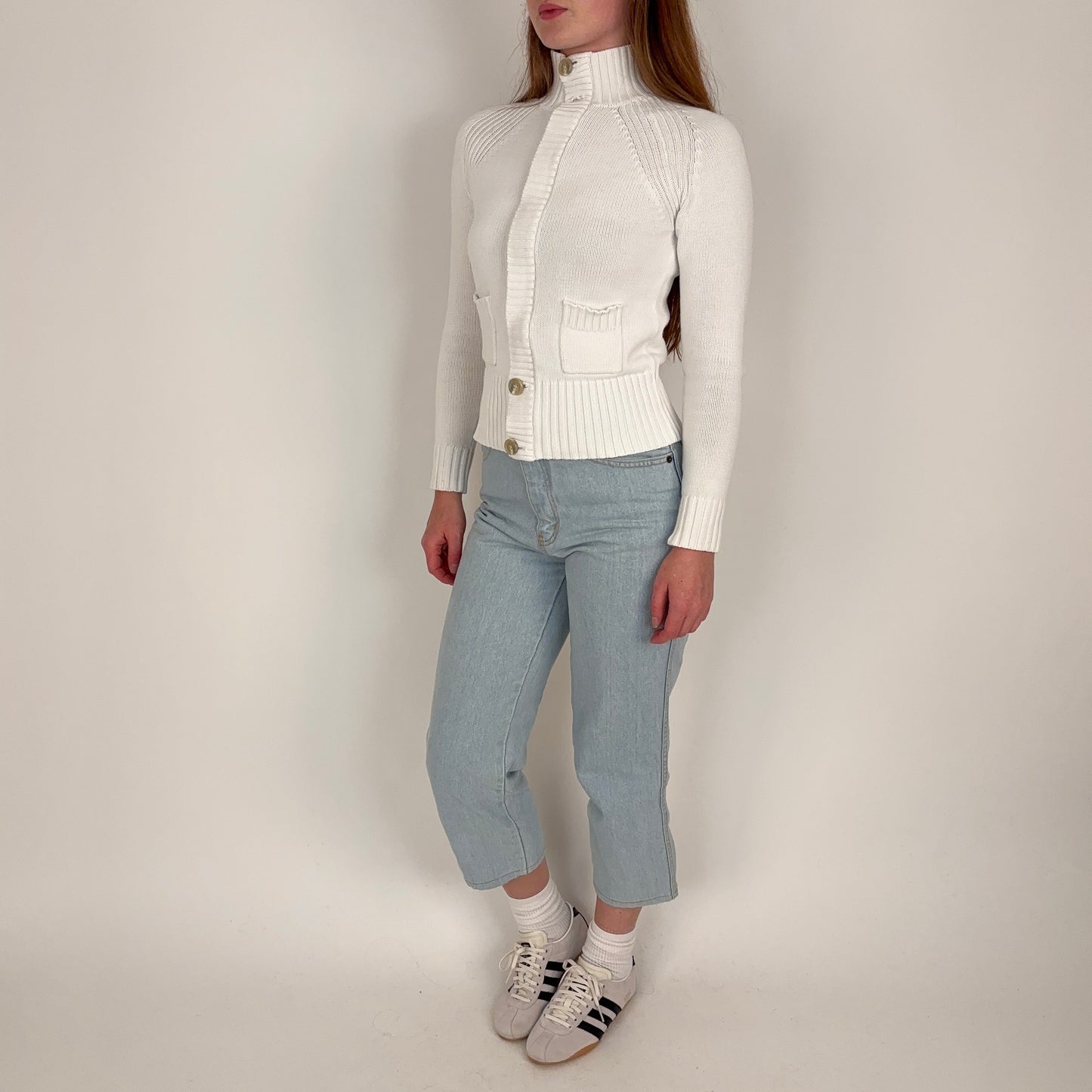 90s Calvin Klein Knit Zip - XS/S
