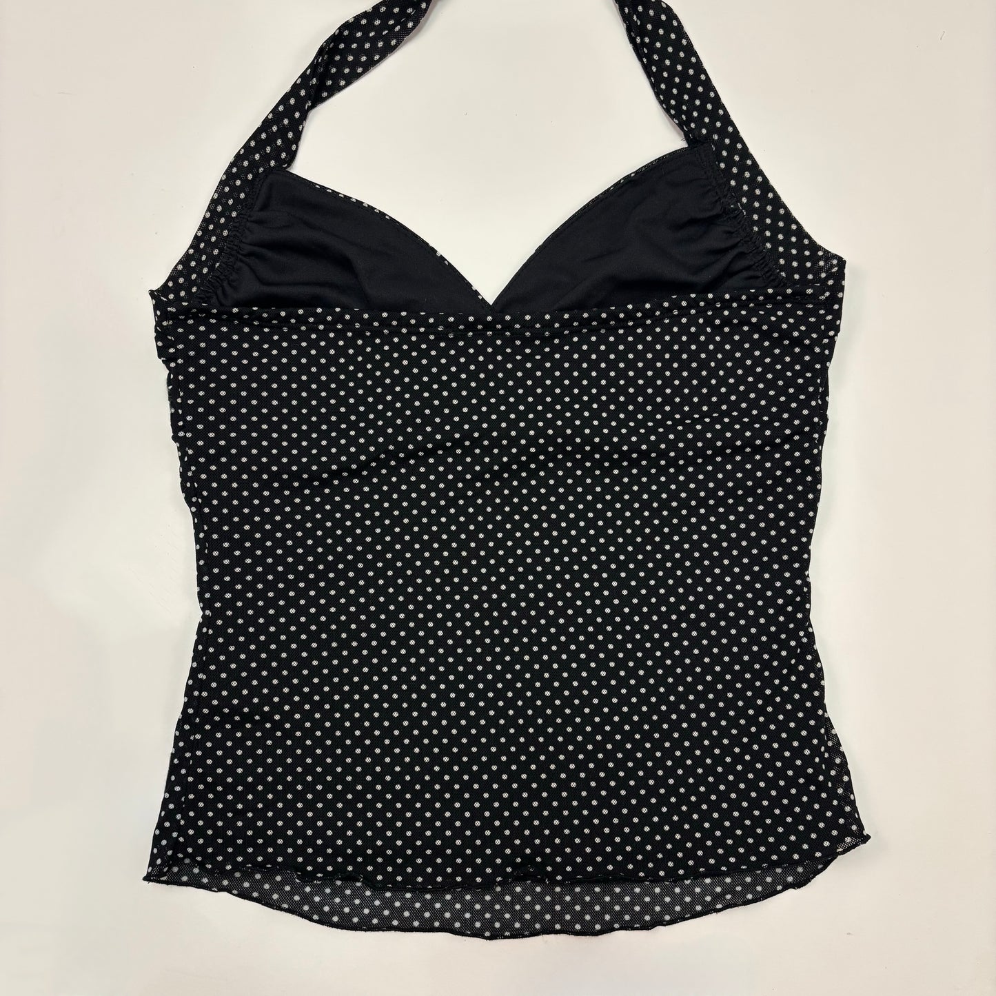 90s Polka Dot Halter Top - M