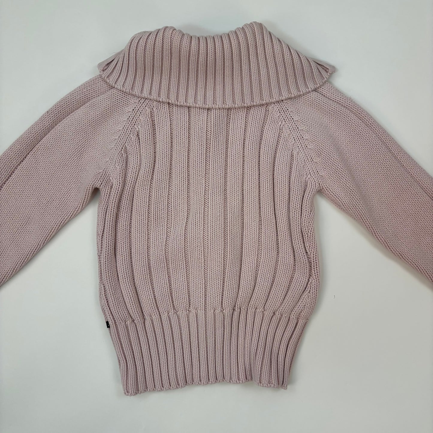 Vintage Pink Double Zip Knit - XS/S