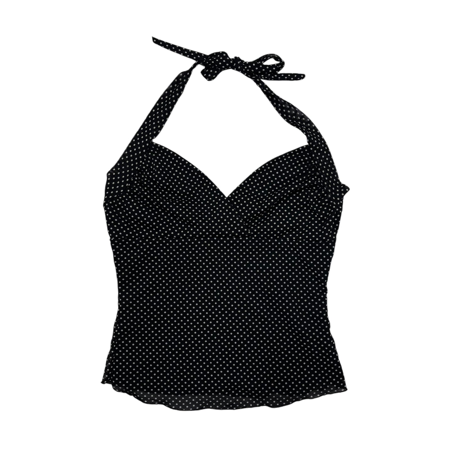90s Polka Dot Halter Top - M