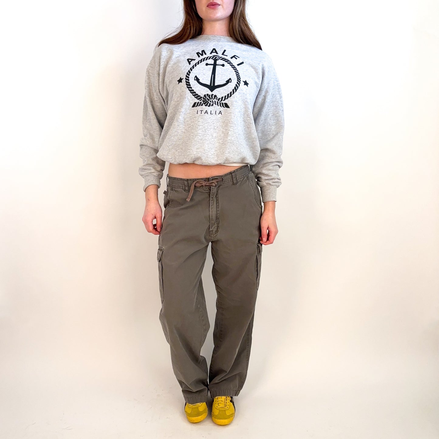 Vintage Amalfi Graphic Crew - M
