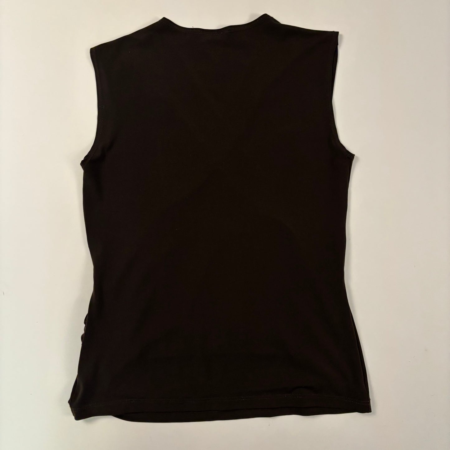 2000s Chocolate Brown Top - M/L