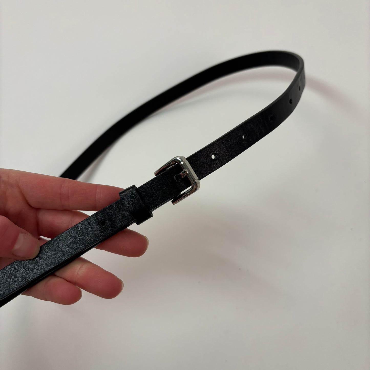 Black and Sliver Belt - 25-28