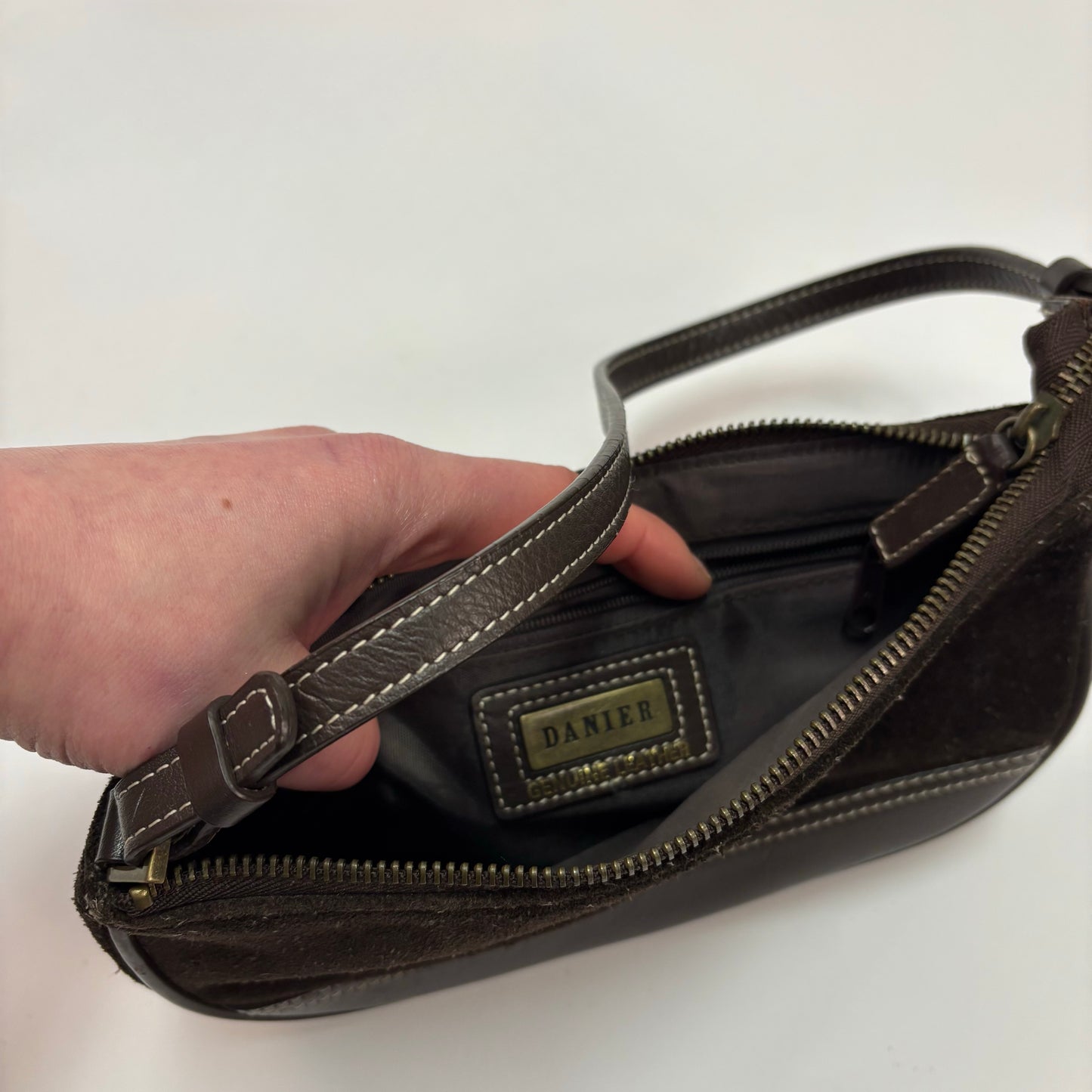 Danier Suede Leather Purse