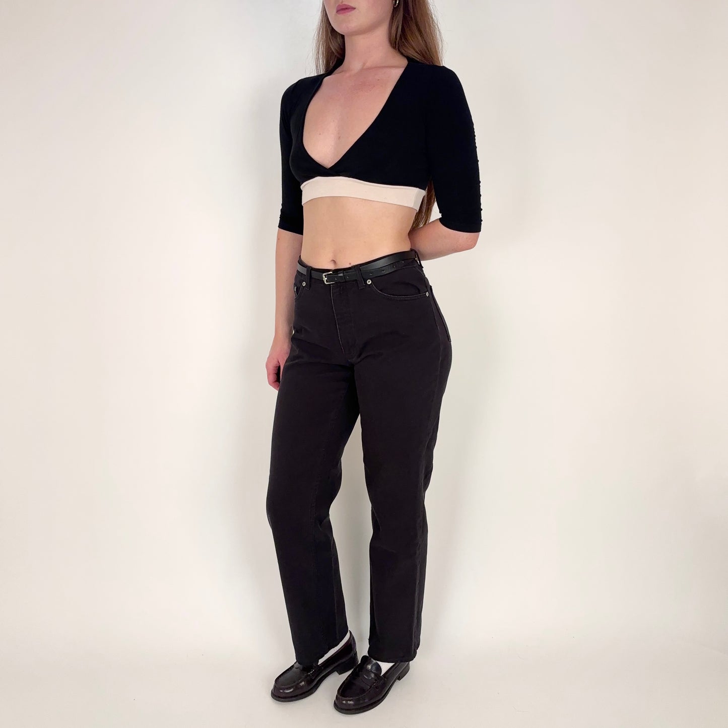 90s Quarter Sleeve Top - XS/S