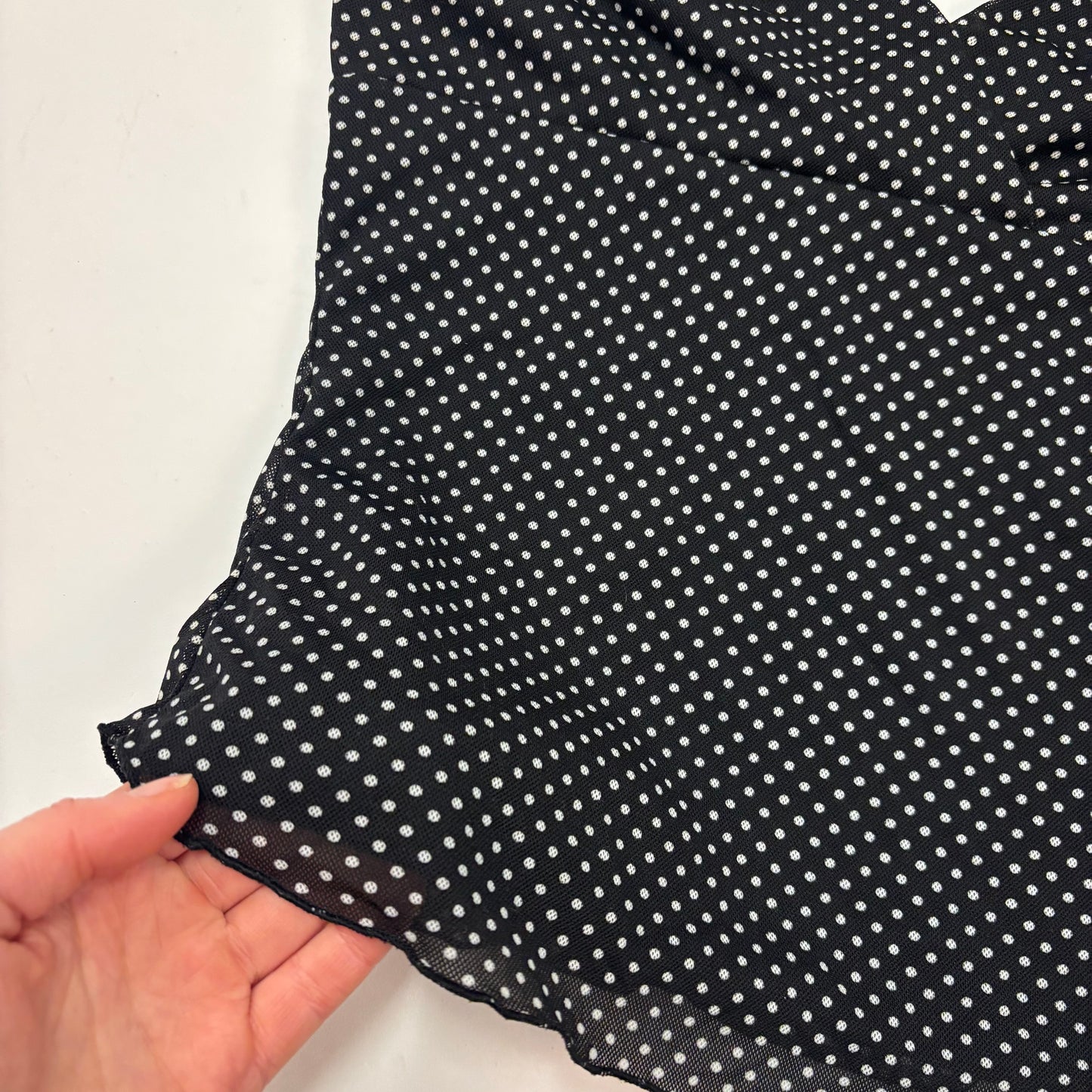 90s Polka Dot Halter Top - M