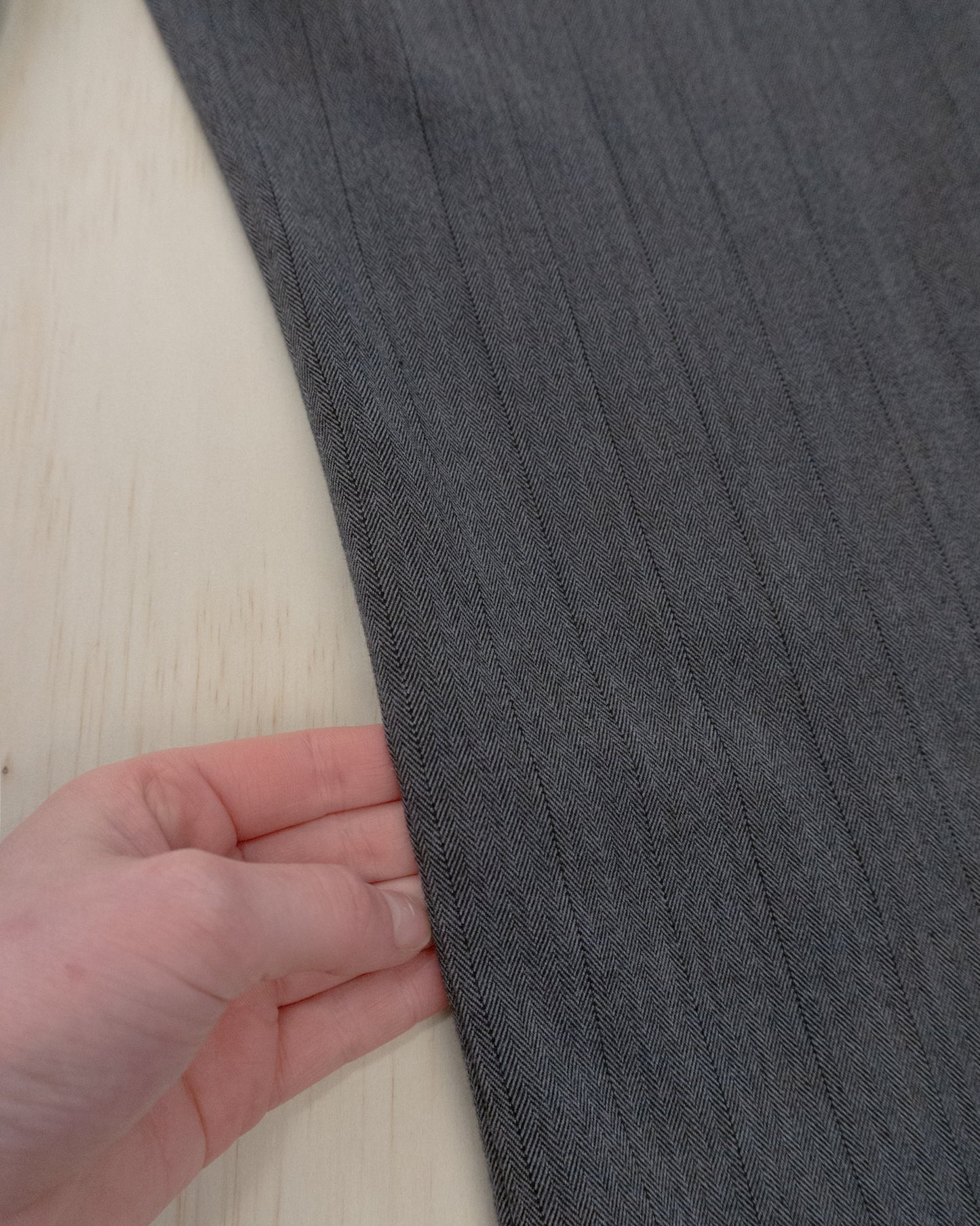 2000s Stripe Grey Pants - 25/26