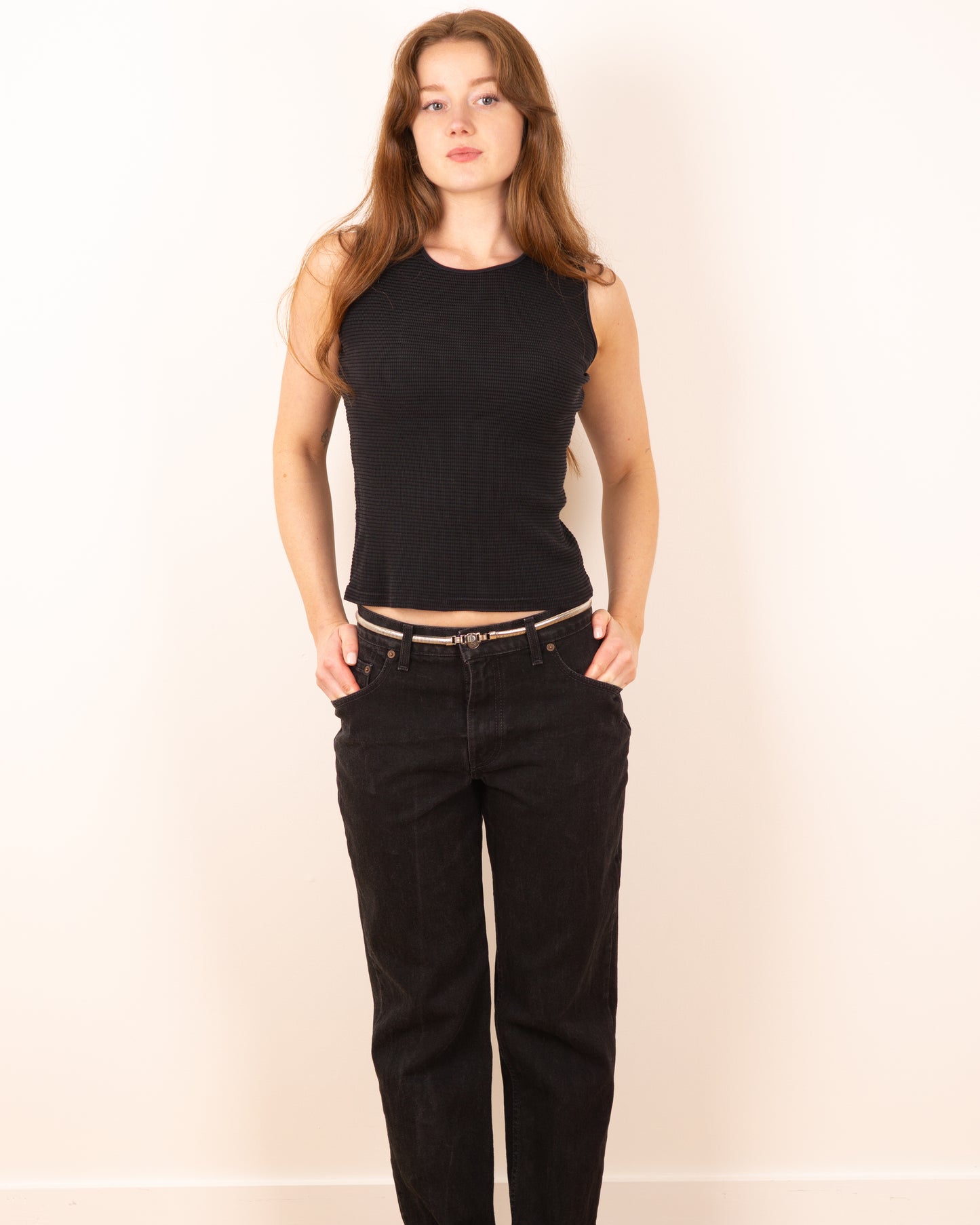 Metal Stretchy Belt - 26-28