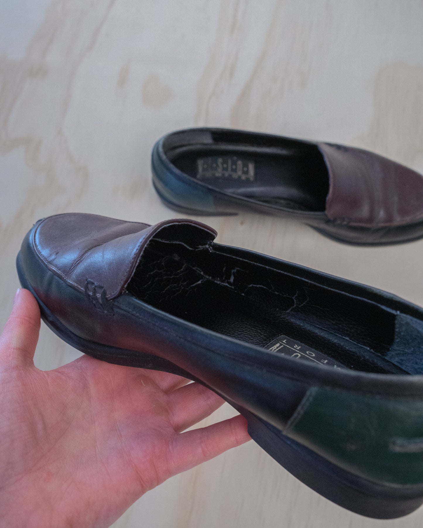 Vintage Leather Loafers- 7.5