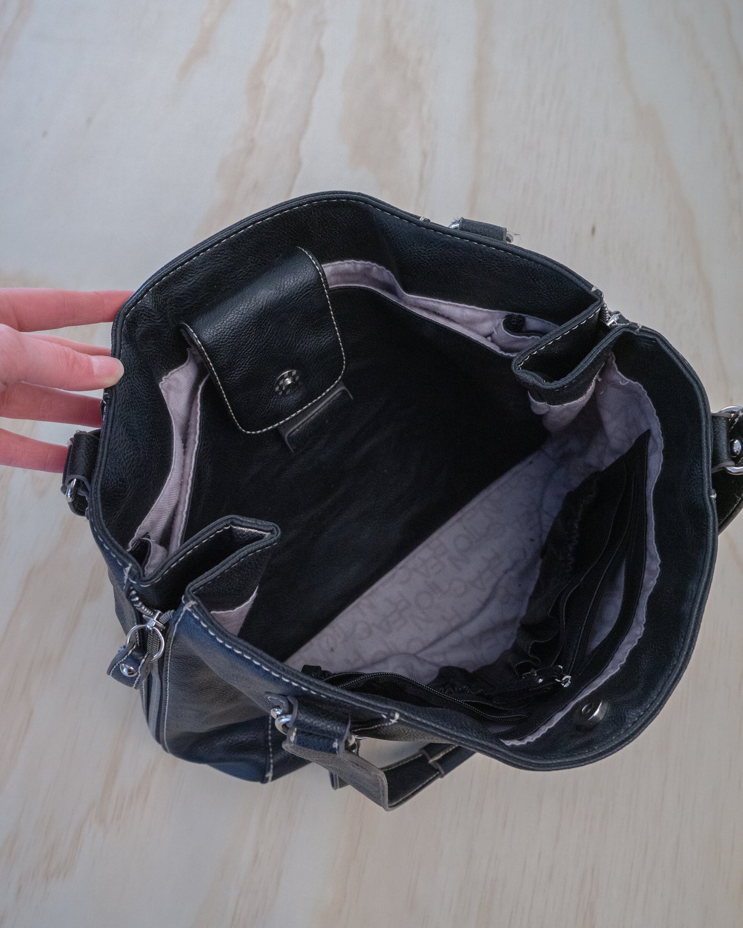 Vintage Large Leather Purse