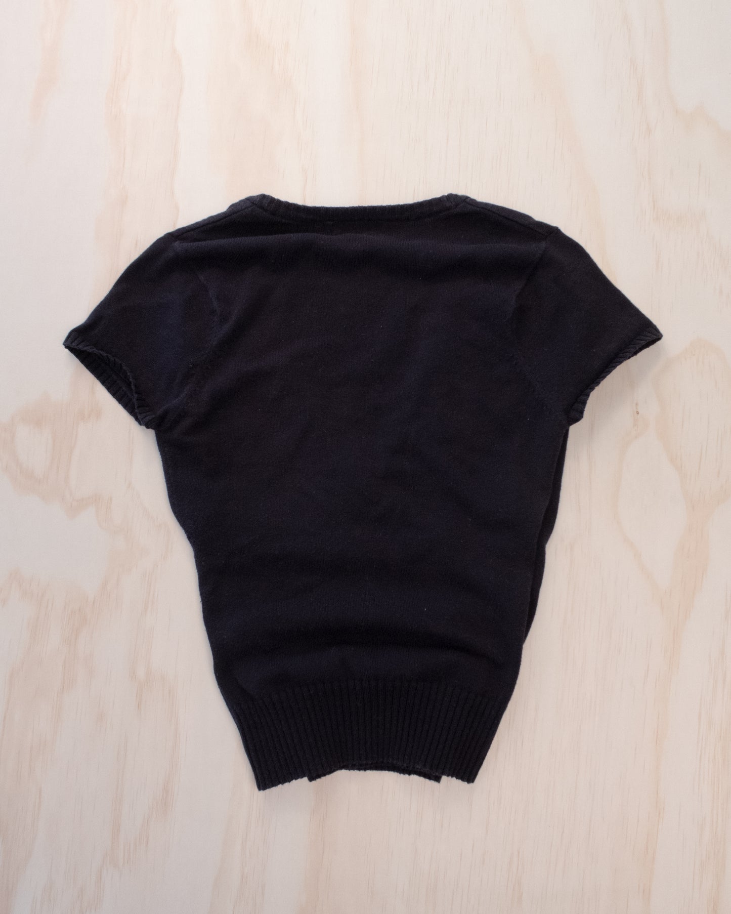 Knit Wrap Short Sleeve - XS
