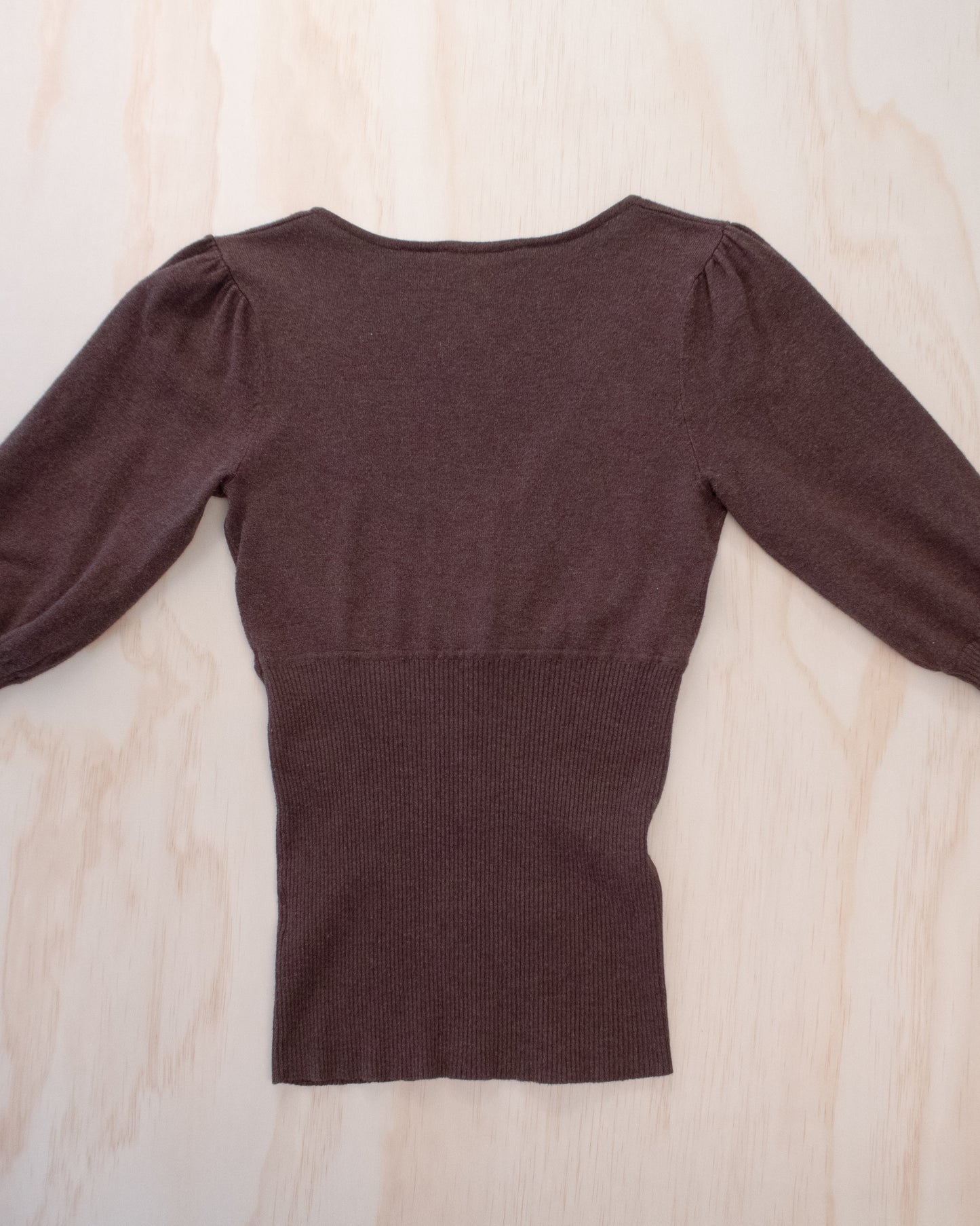 90s Brown Knit - S/M