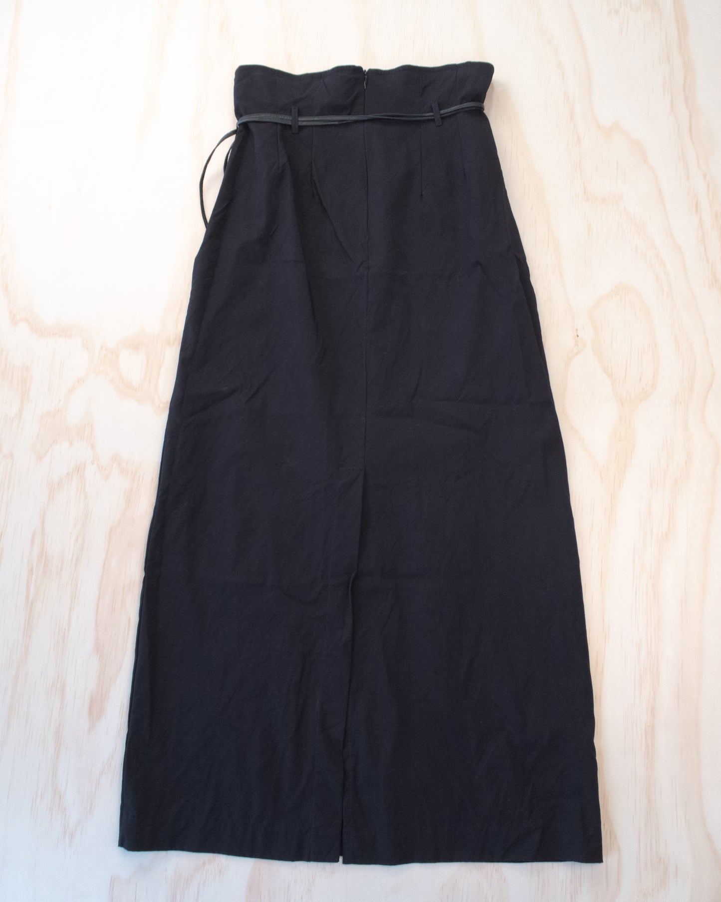 Vintage Long Black Skirt - S