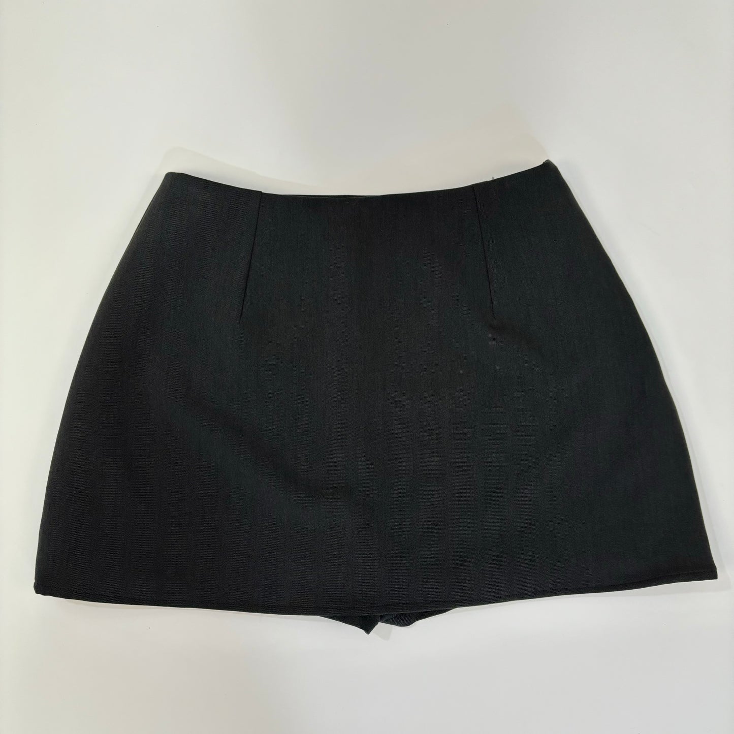 Dark Grey Handmade Mini Skort