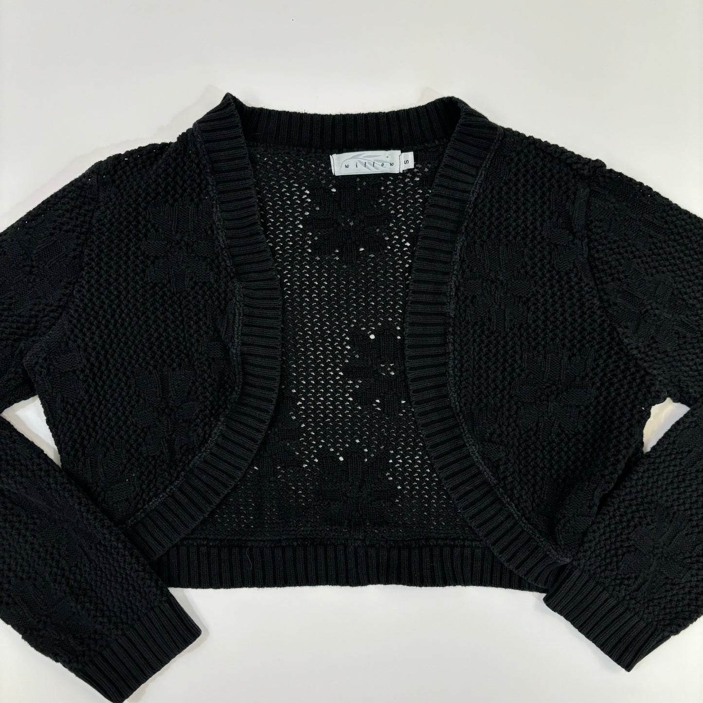 Vintage Knit Bolero Top - S