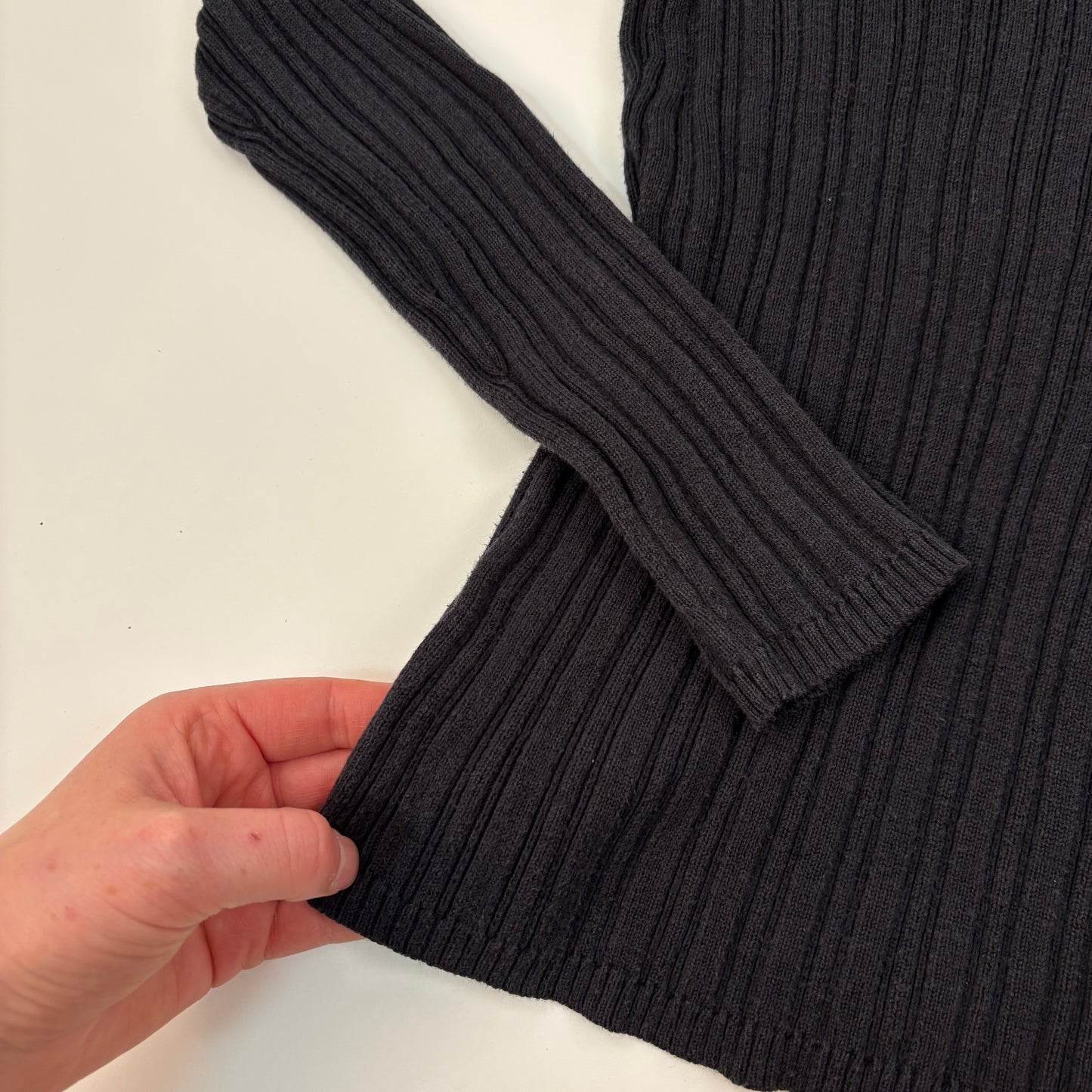 Vintage Ribbed Long Sleeve - S
