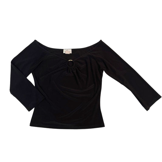 Vintage Black Quarter Sleeve Top - M/L