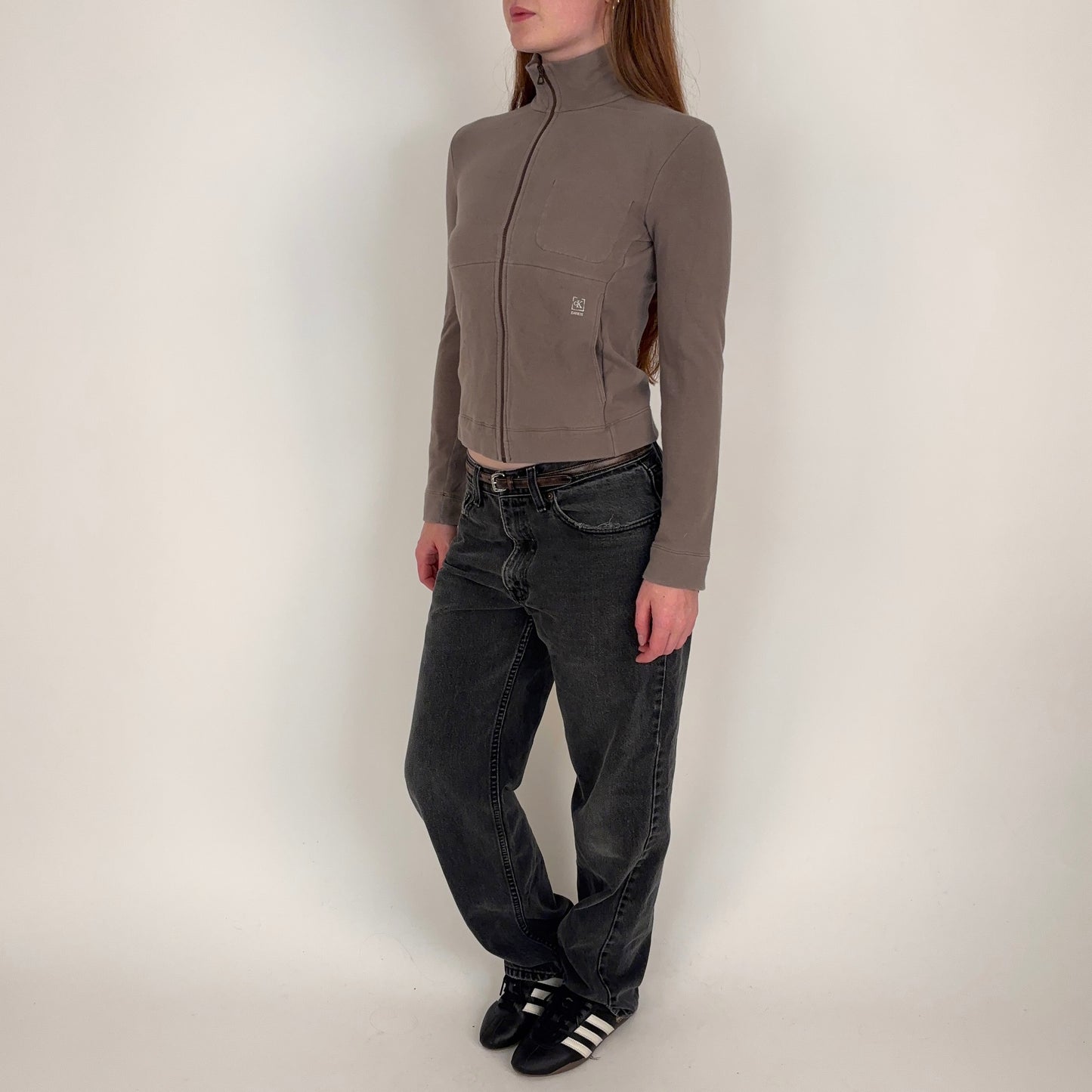 90s Calvin Klein Zip Up - S/M