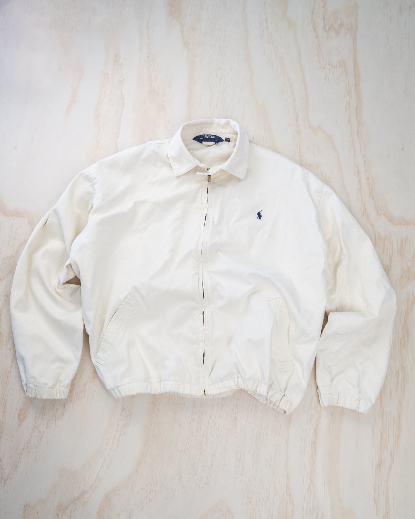 Vintage Yellow Polo Light Jacket - L