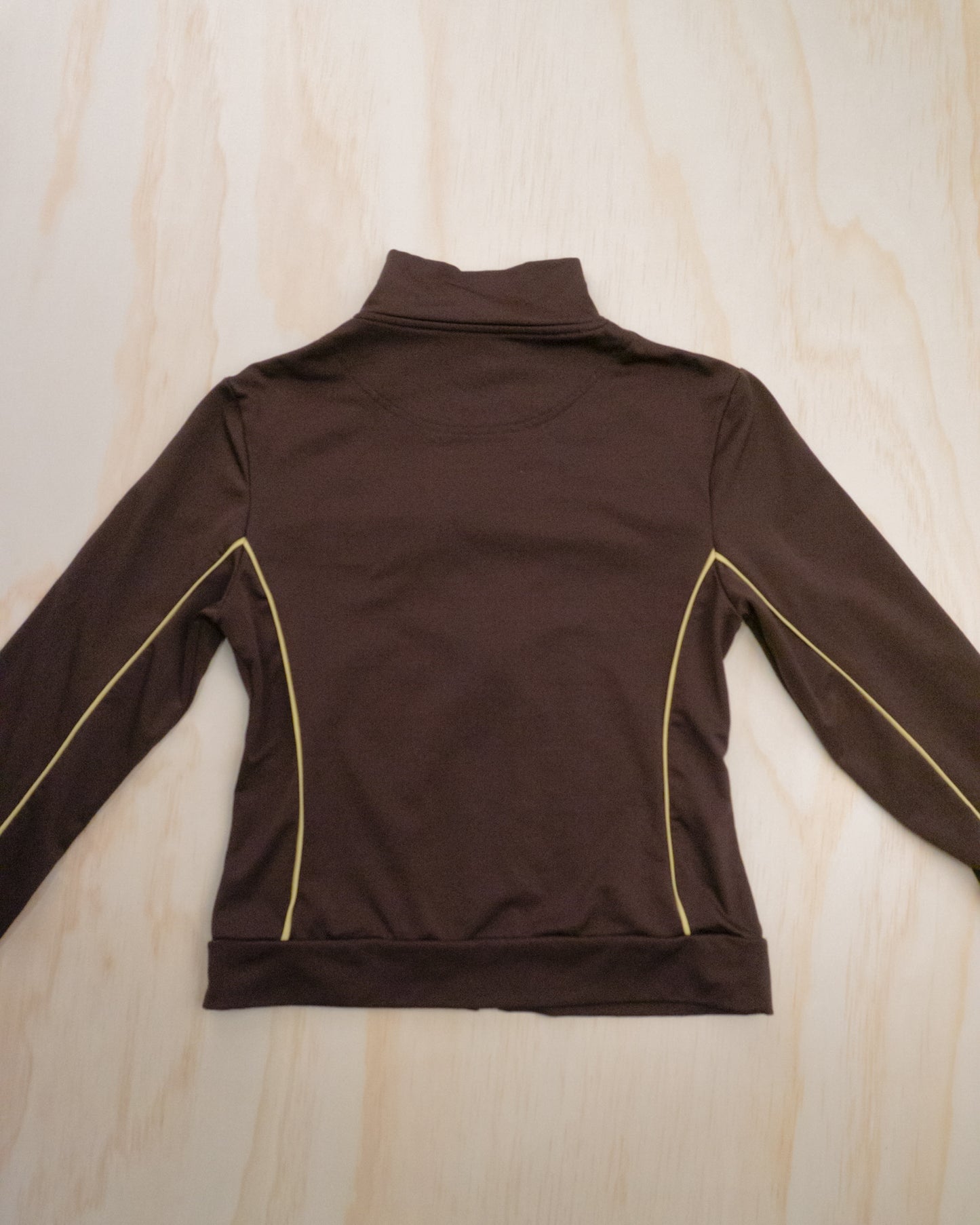 2000s Brown Zip Up - S/M