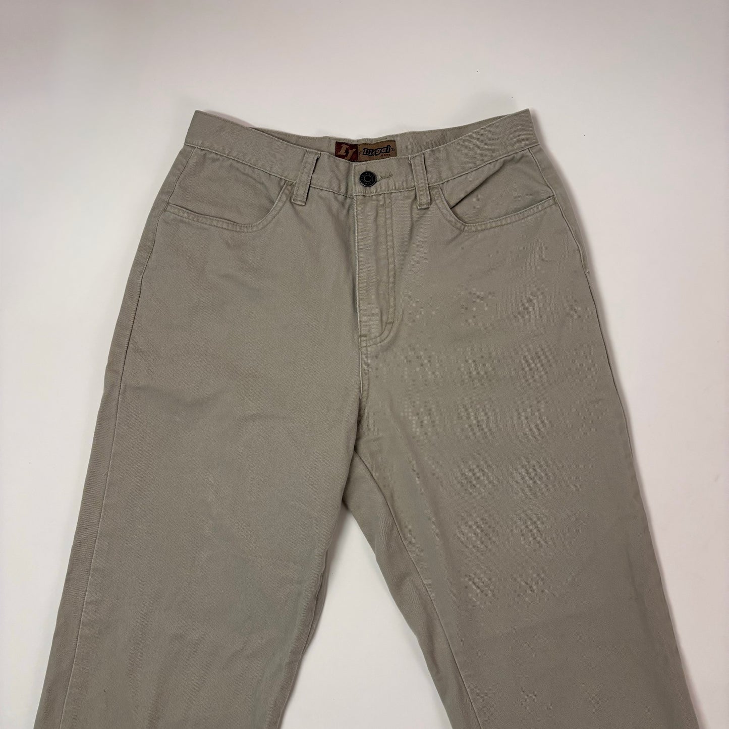 Vintage High Waisted Straight Pants - 26/27
