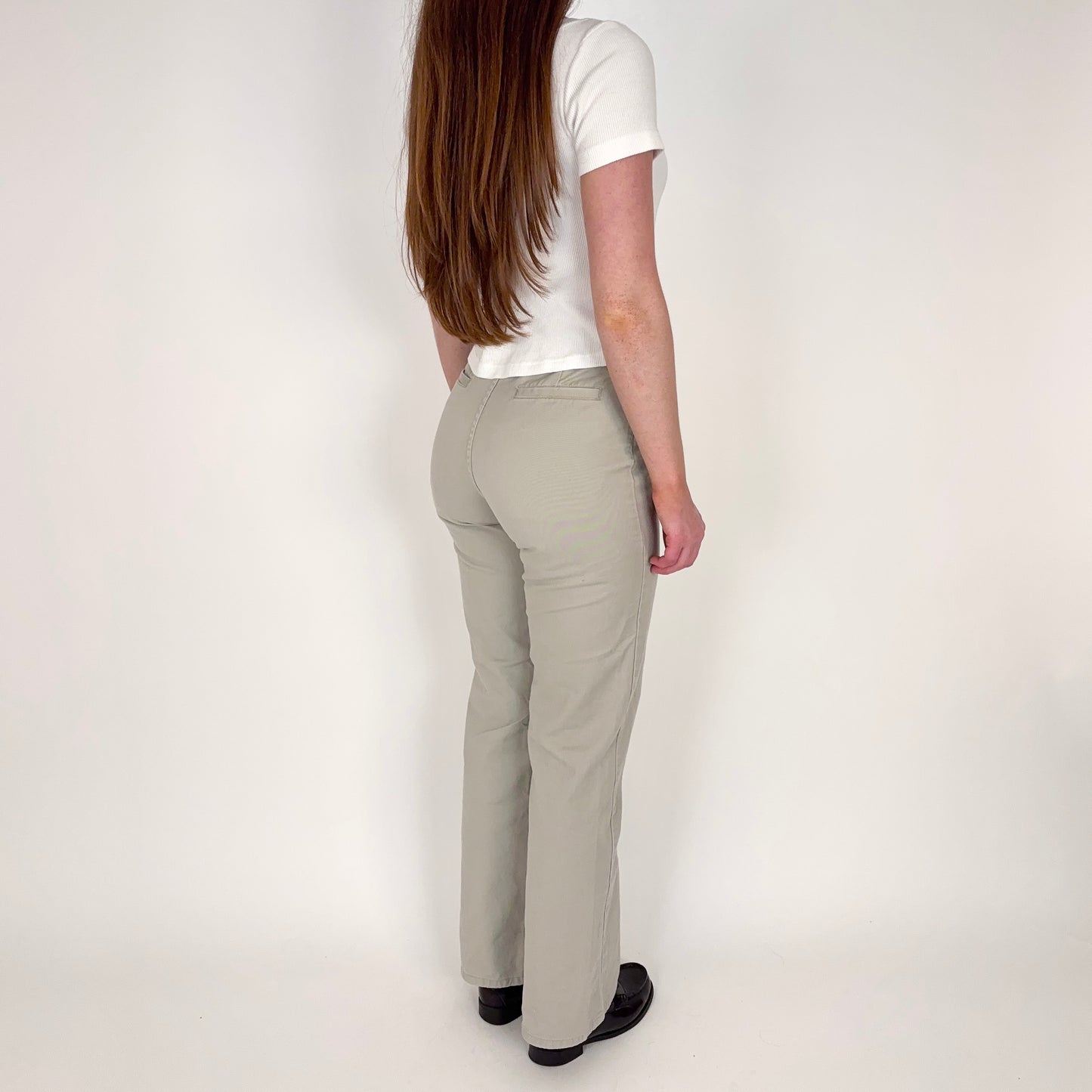 Vintage High Waisted Straight Pants - 26/27