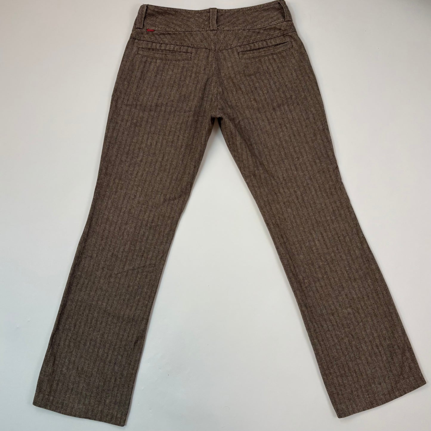 2000s Cotton Stripe Pants - 26/27