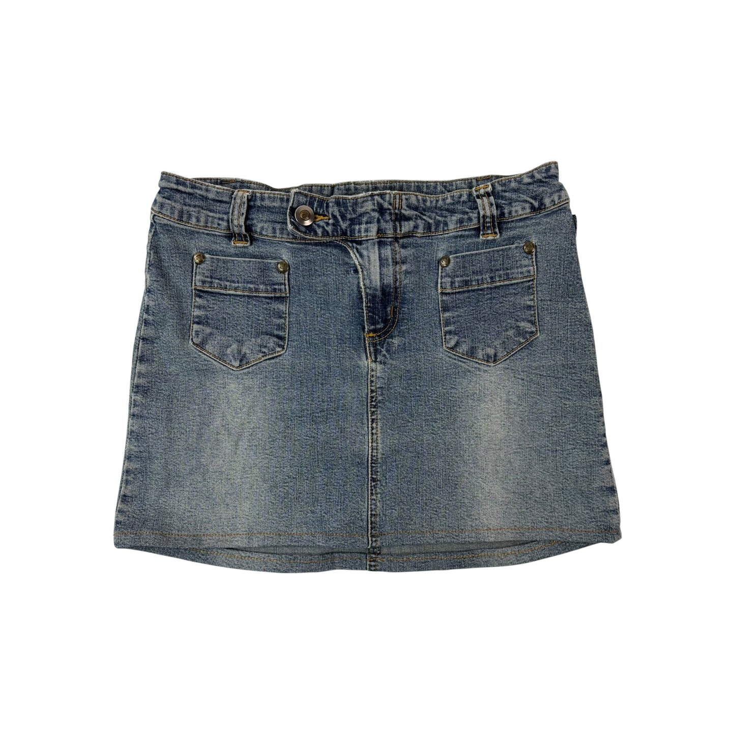 Vintage Denim Mini Skirt - 26