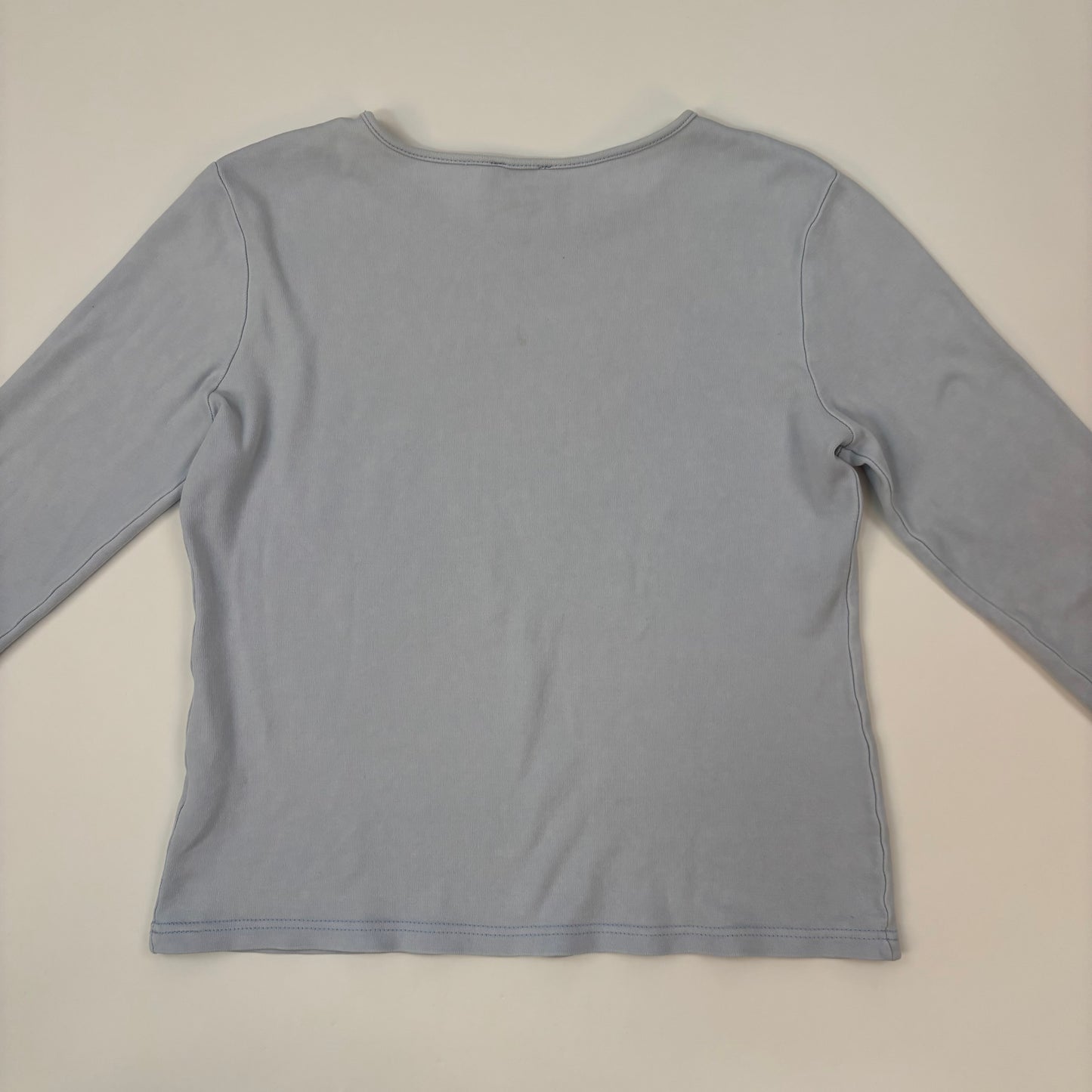 Ralph Lauren Baby Blue Top - S/M