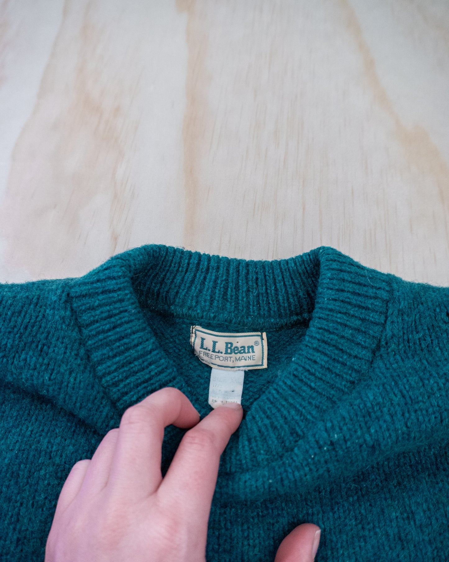 90s LL Bean Wool Sweater - M/L