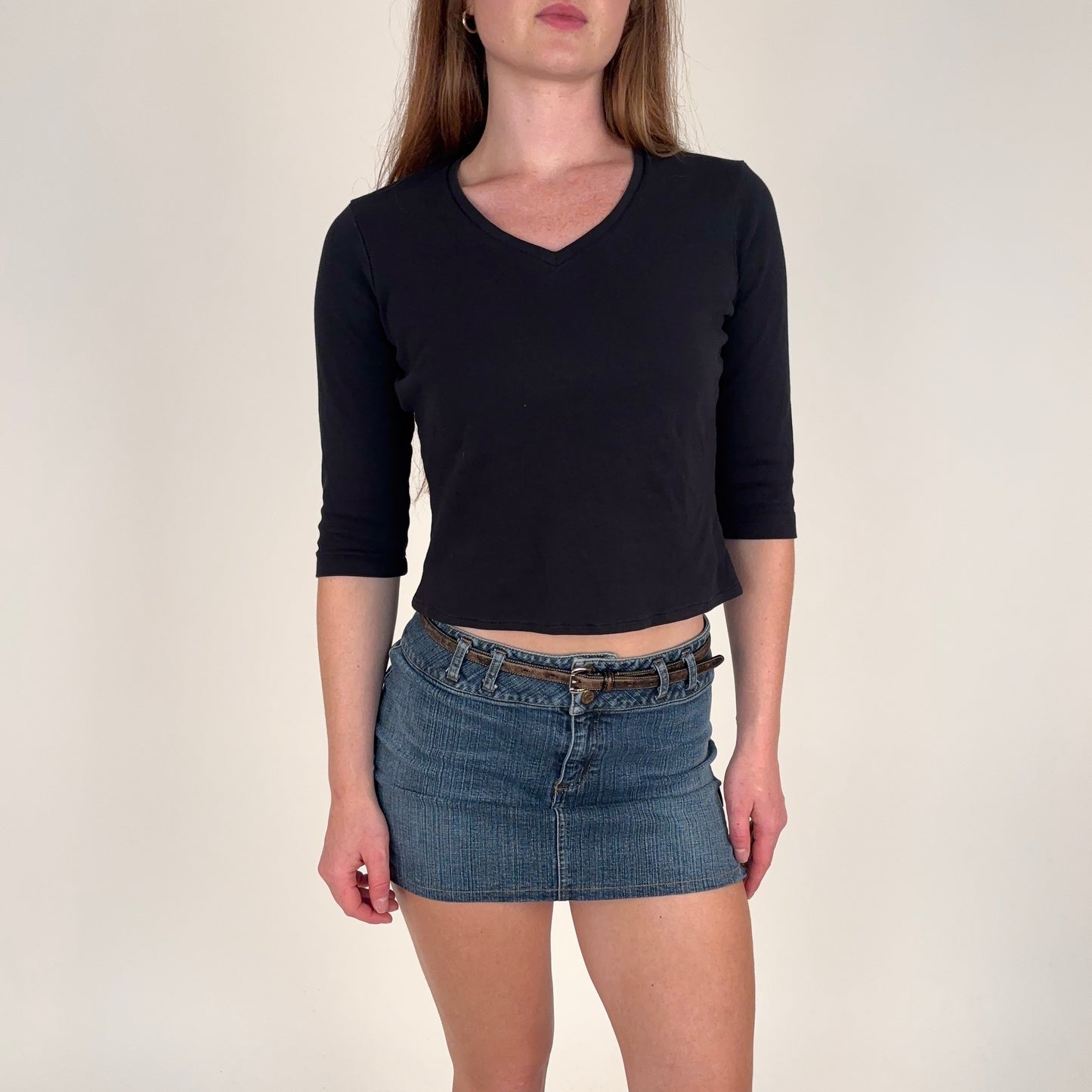90s Quarter Sleeve Top - S/M