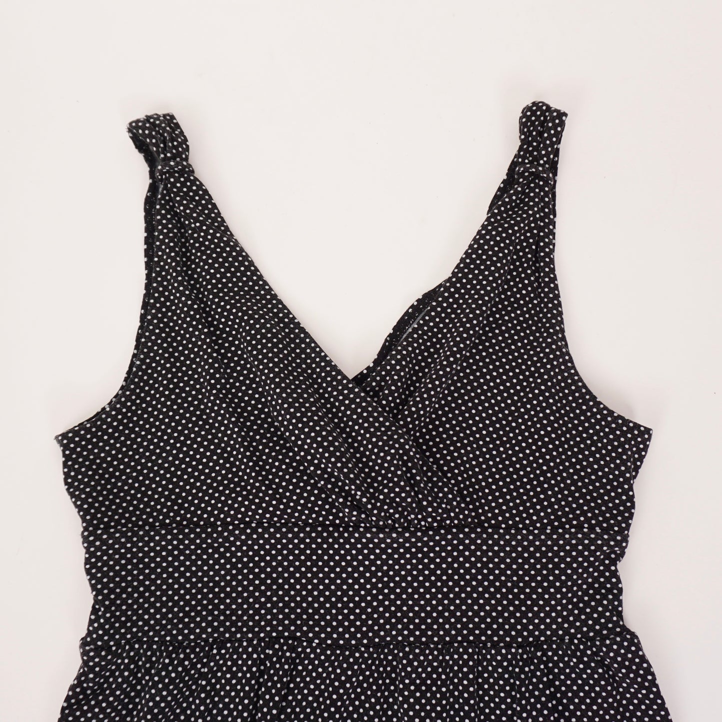 Vintage Polka Dot Mini Dress - XS