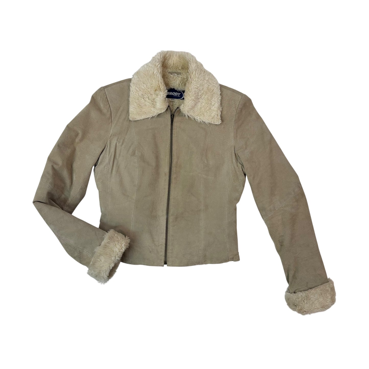 Vintage Brody Suede Leather Jacket - M