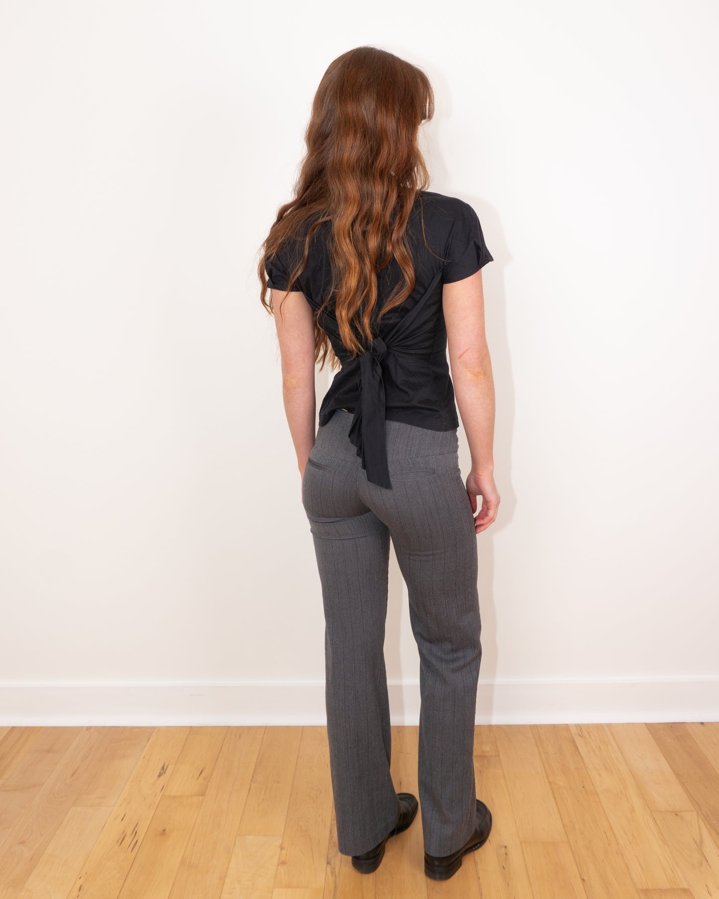 2000s Back Tie Blouse - S