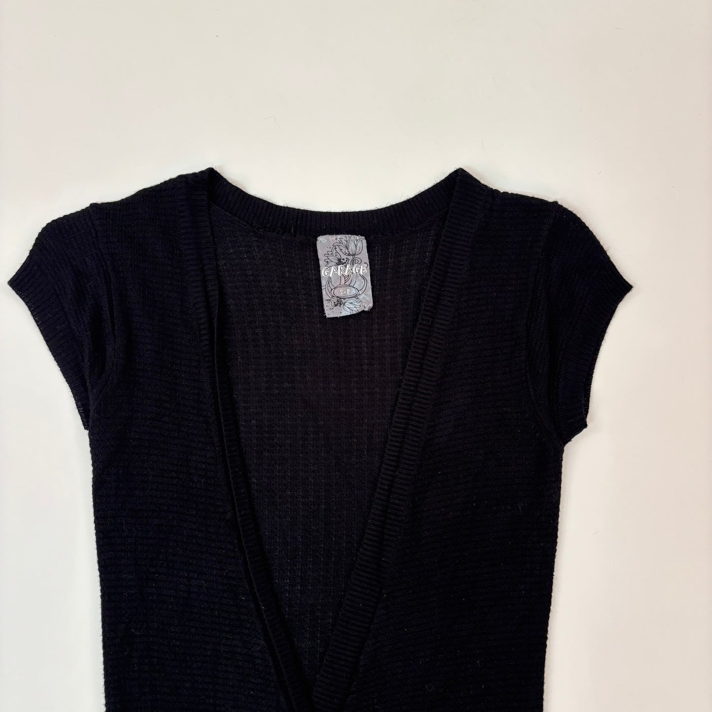 2000s Garage Deep V Knit - S