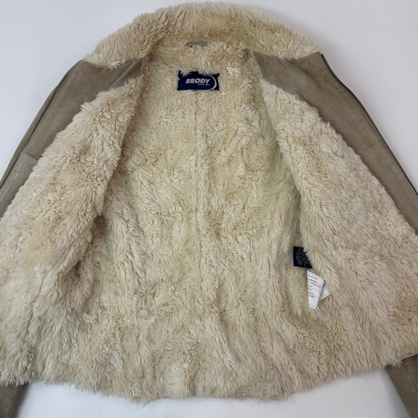 Vintage Brody Suede Leather Jacket - M