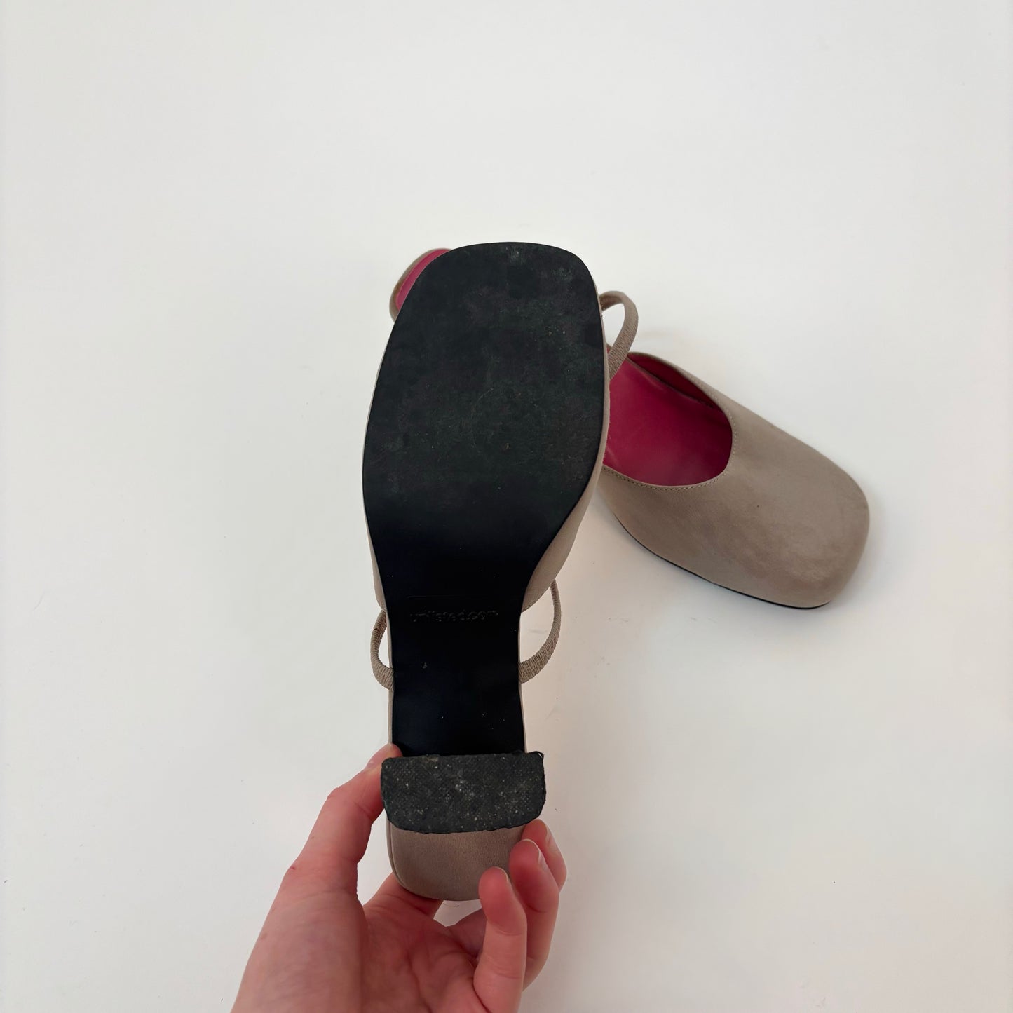 Unlisted Beige Little Heels - 8/8.5