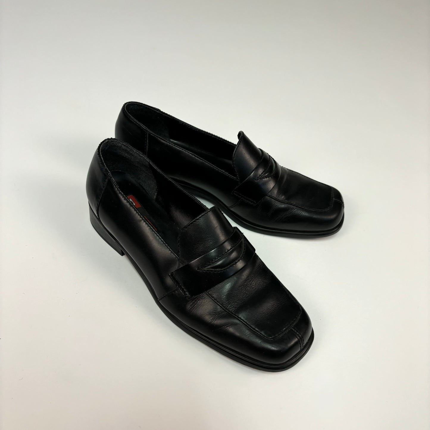 Vintage Leather Loafers - 8