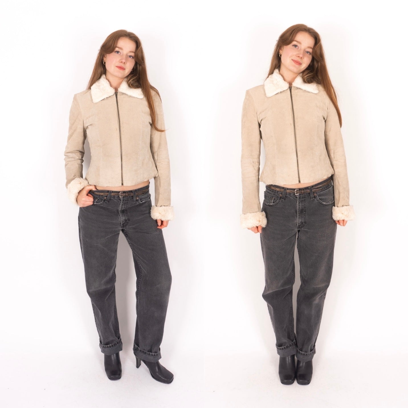 Vintage Brody Suede Leather Jacket - M