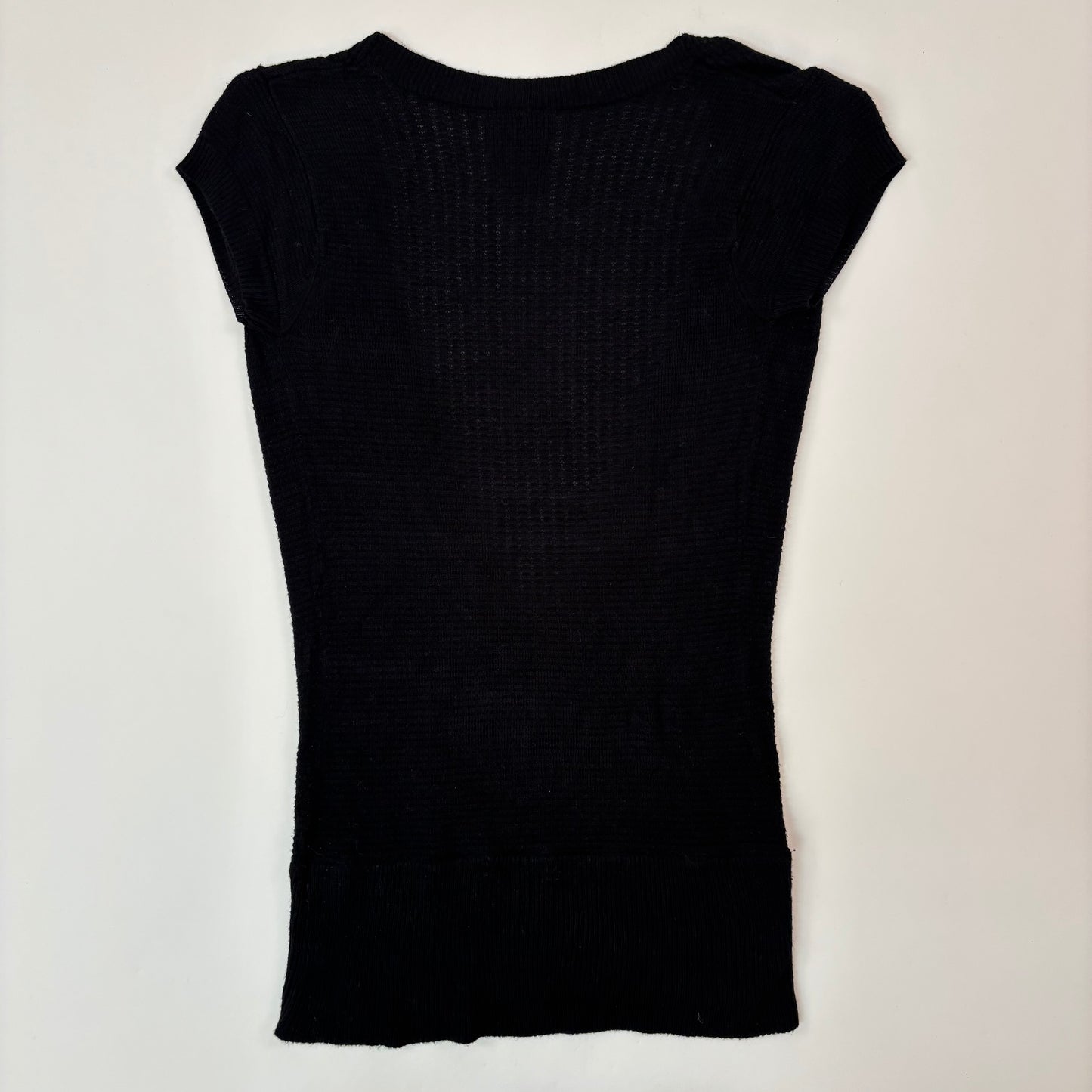 2000s Garage Deep V Knit - S