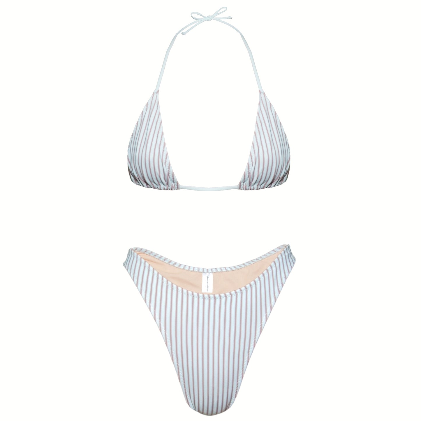 Perfect Pinstripe Bikini Bottoms