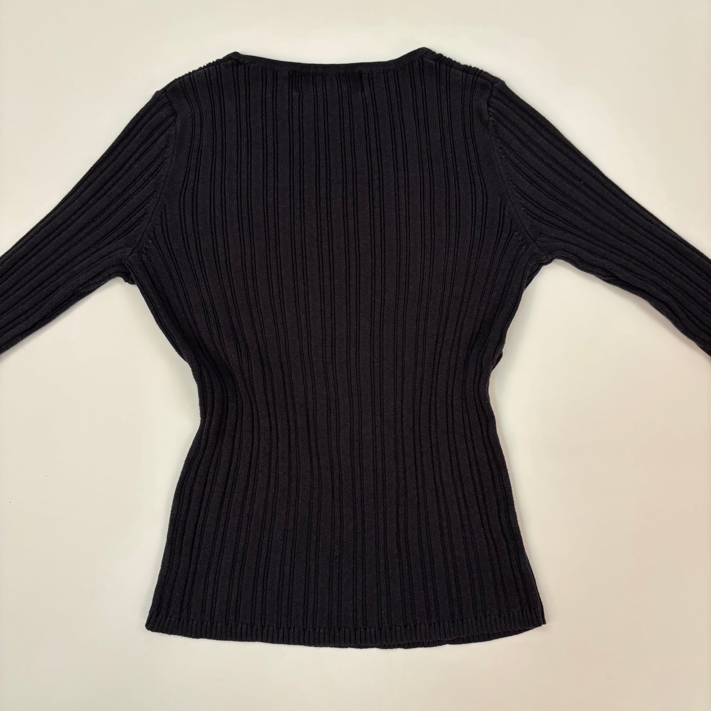 Vintage Ribbed Long Sleeve - S