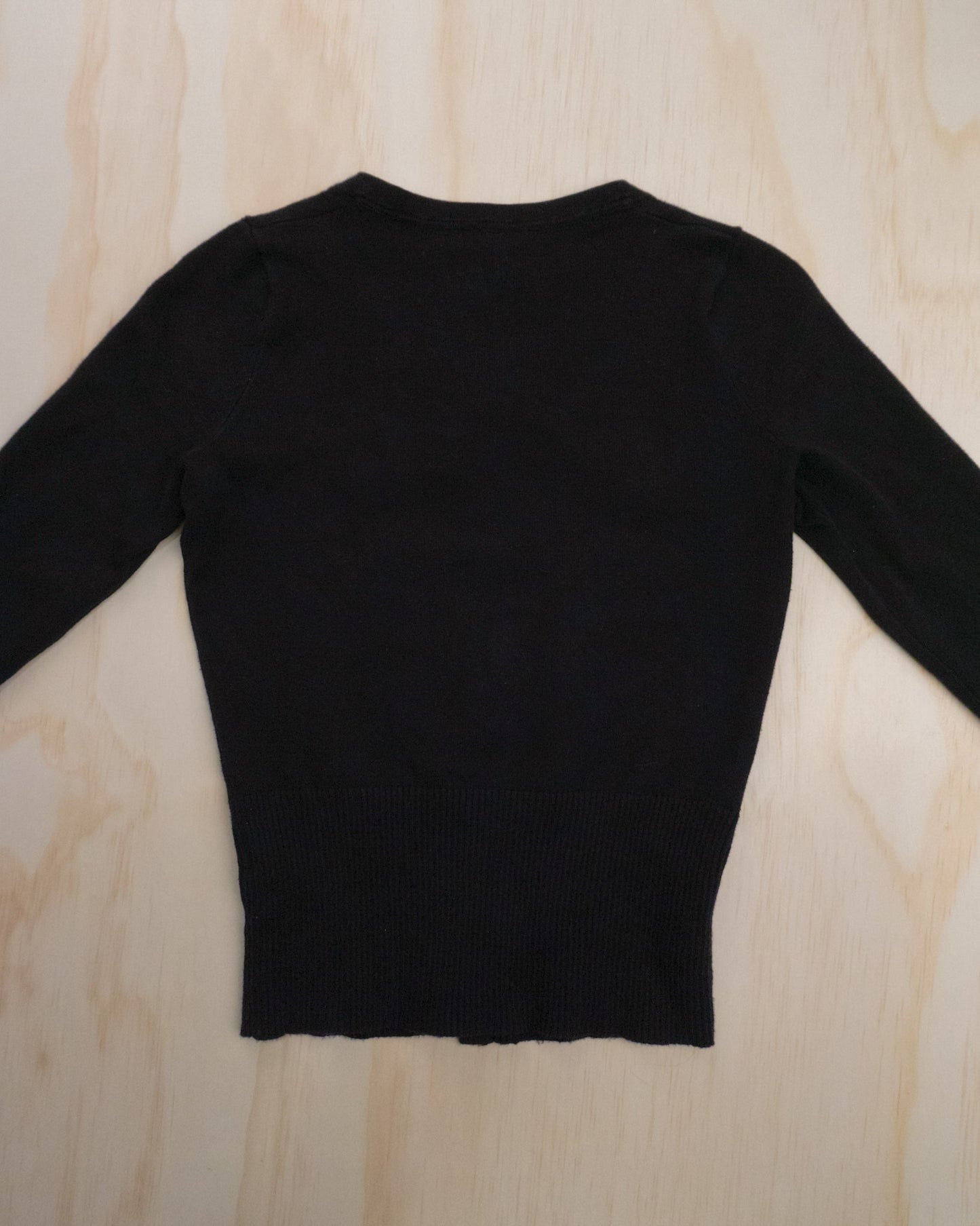 Smart Set Quarter Sleeve Cardigan - XS