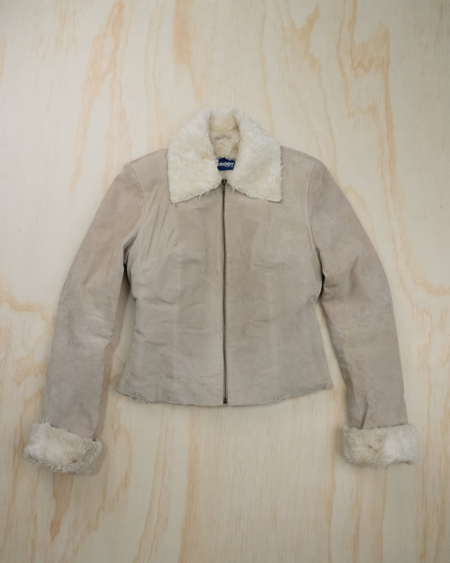 Vintage Brody Suede Leather Jacket - M