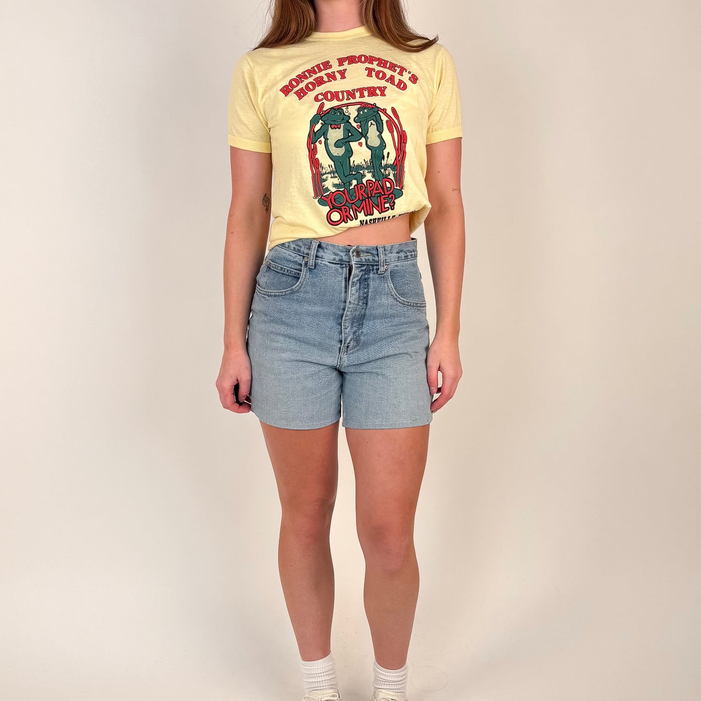 Vintage Denim Shorts - 26/27