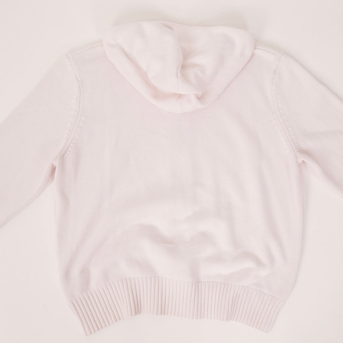 Vintage Baby Pink Knit Zip - S/M