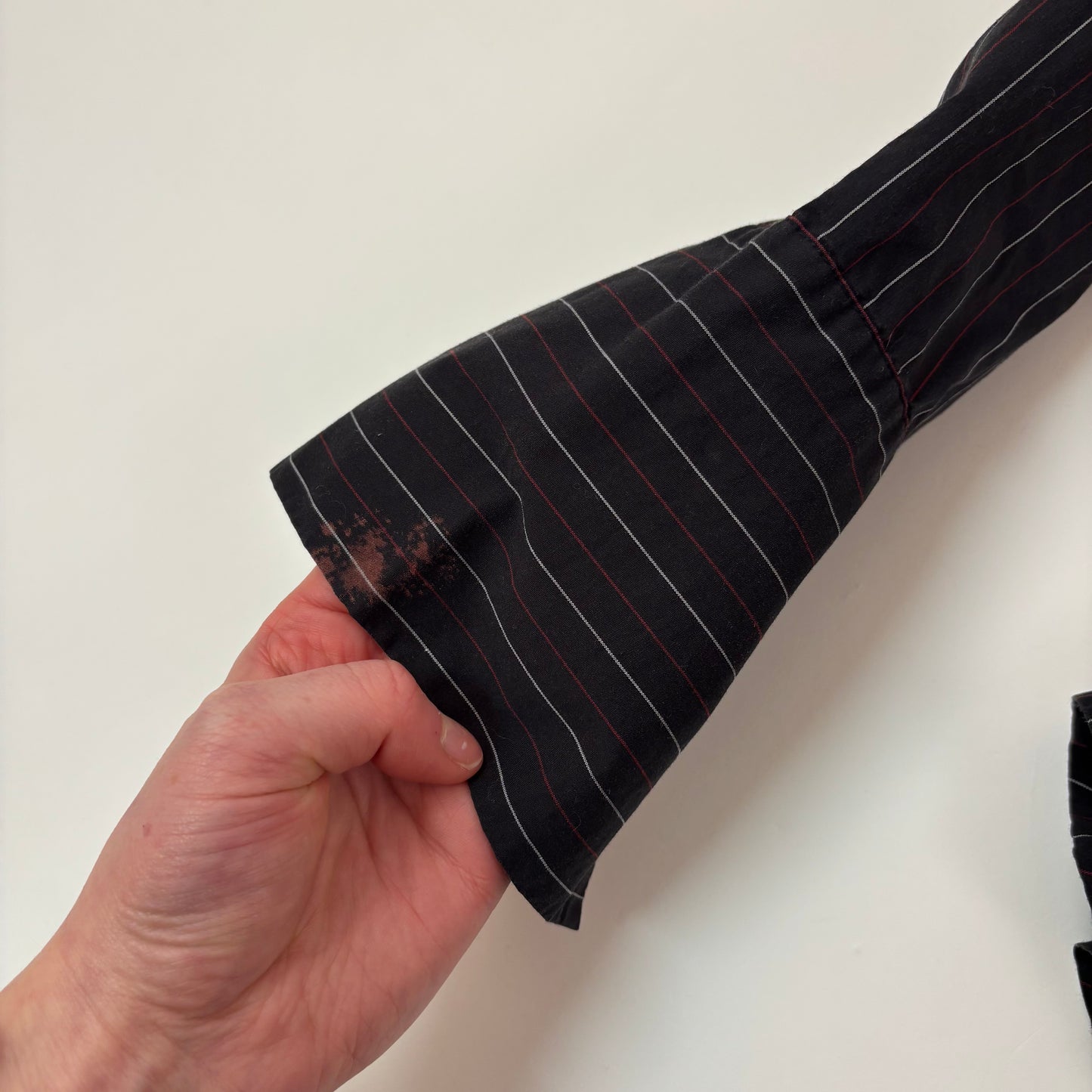 90s RW&CO Stripe Blouse - L