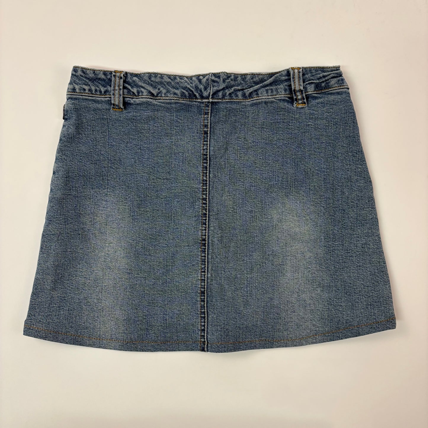 Vintage Denim Mini Skirt - 26